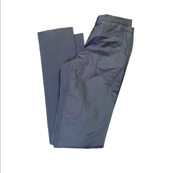 Lanvin Paris Luxury High Waisted Straight Leg Dress Pants Trousers SZ.36 - Picture 1 of 7